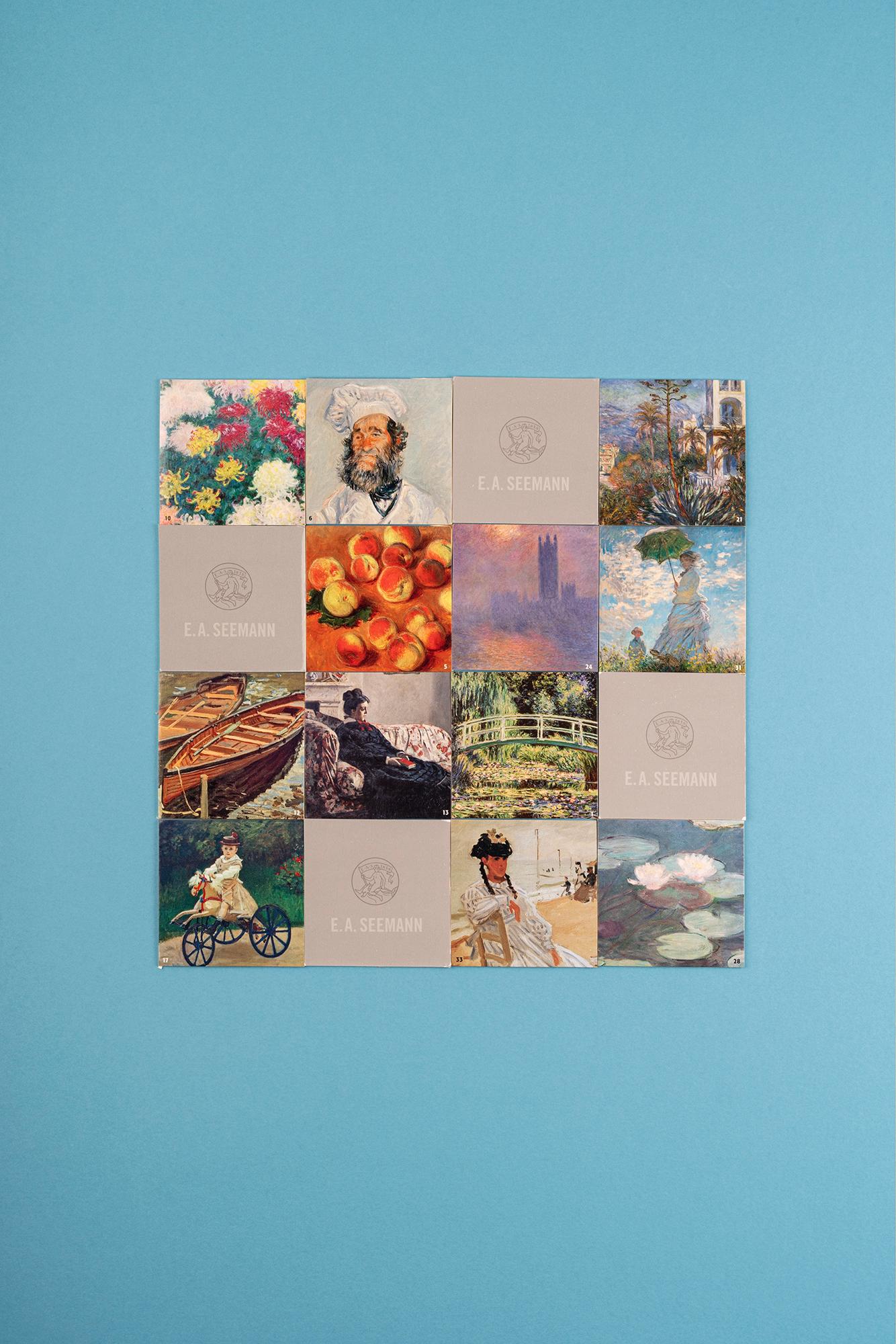 Beispielinhalt (Bild) Claude Monet. Memo