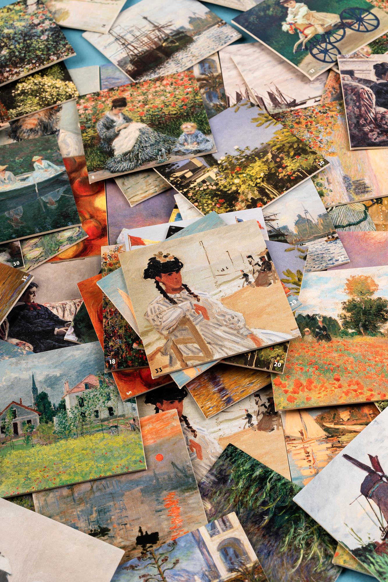 Beispielinhalt (Bild) Claude Monet. Memo