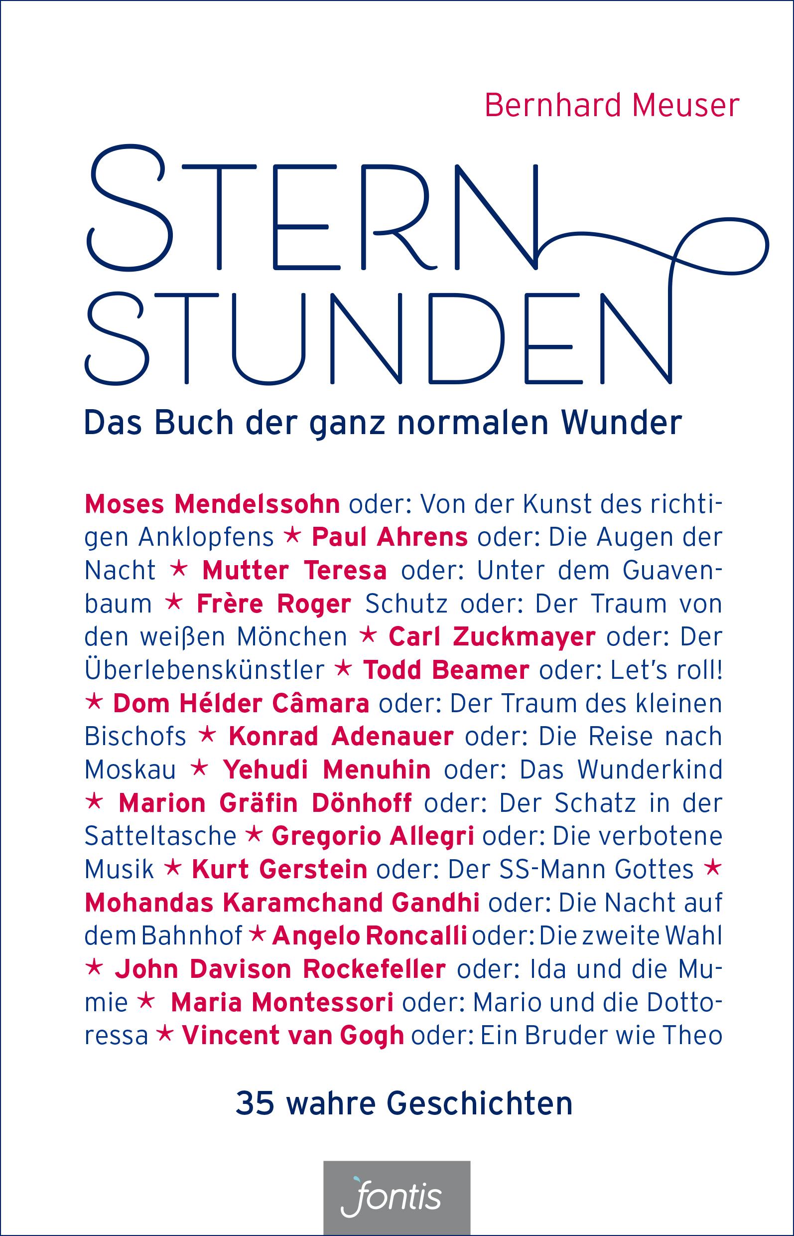 Vorderes Coverbild Sternstunden
