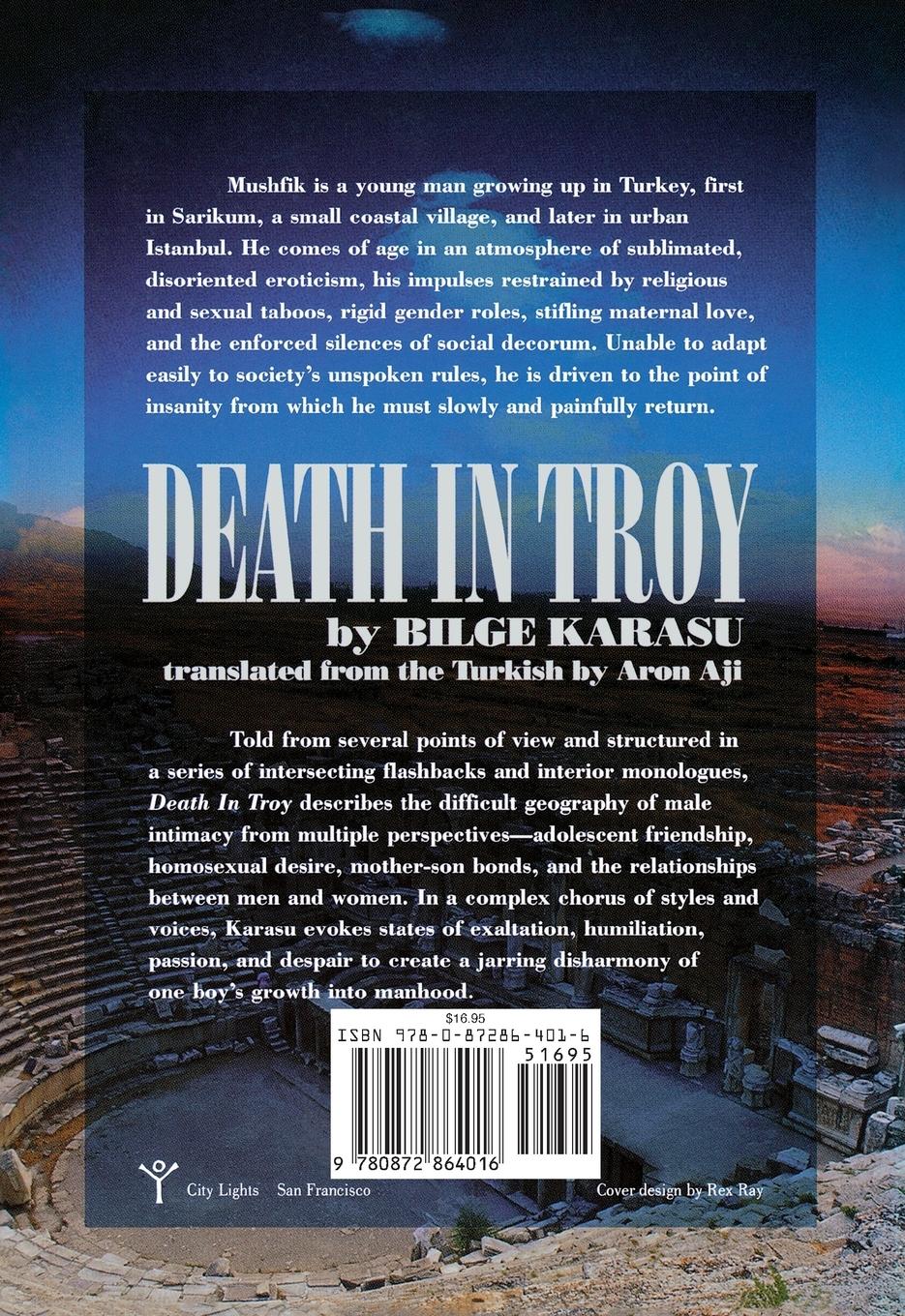 Rückseitencover Death in Troy