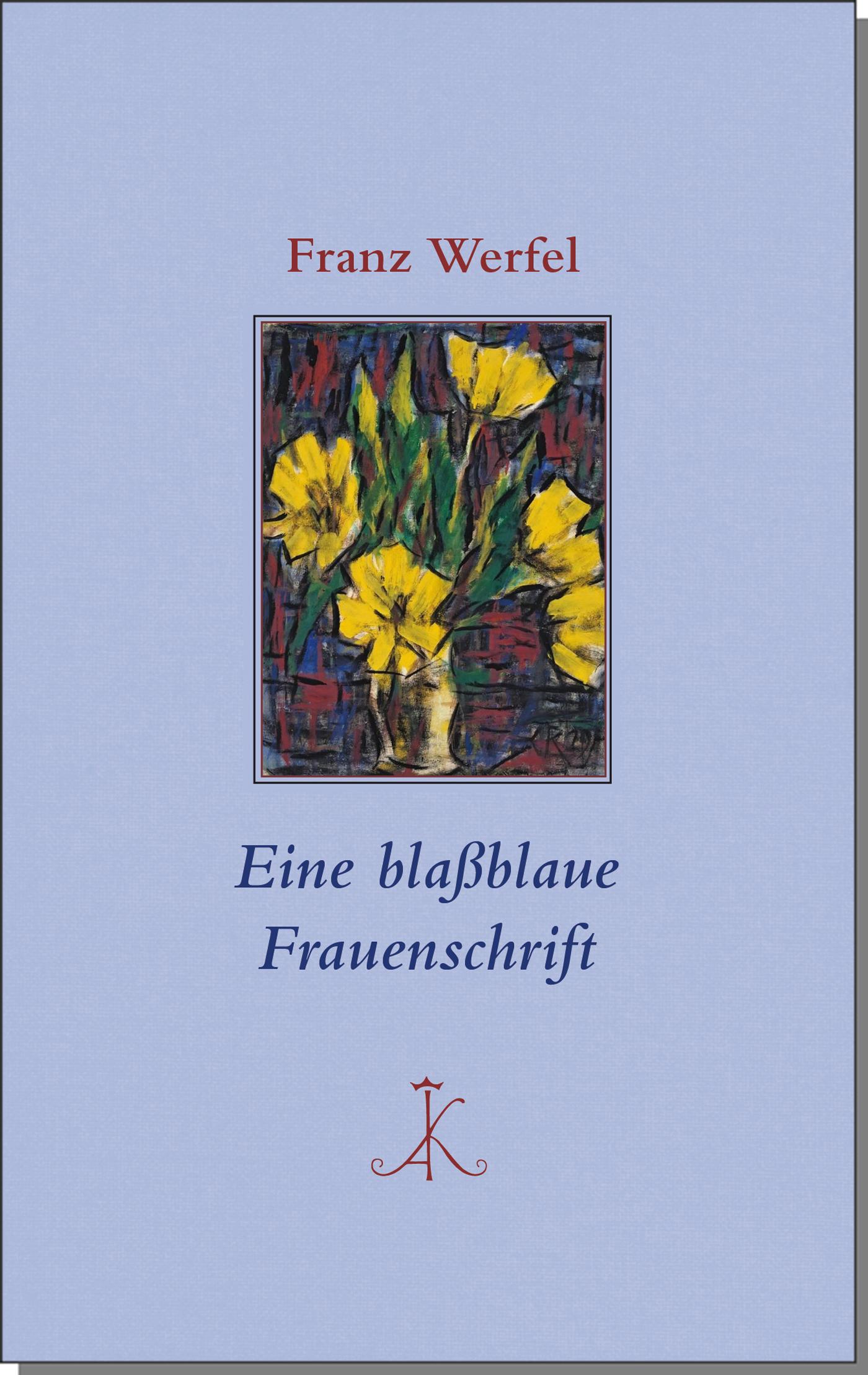 Vorderes Coverbild Eine blaßblaue Frauenschrift