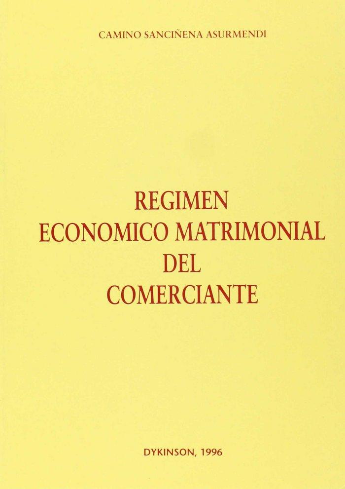 Vorderes Coverbild Régimen económico matrimonial del comerciante