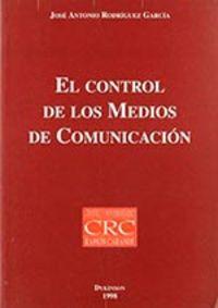 Vorderes Coverbild El control de los medios de comunicación