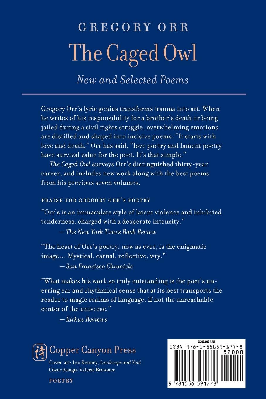 Rückseitencover The Caged Owl