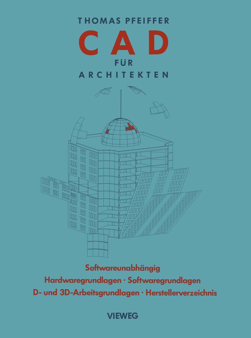 Vorderes Coverbild CAD für Architekten