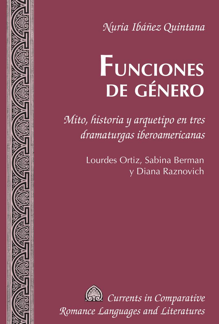 Vorderes Coverbild Funciones de género