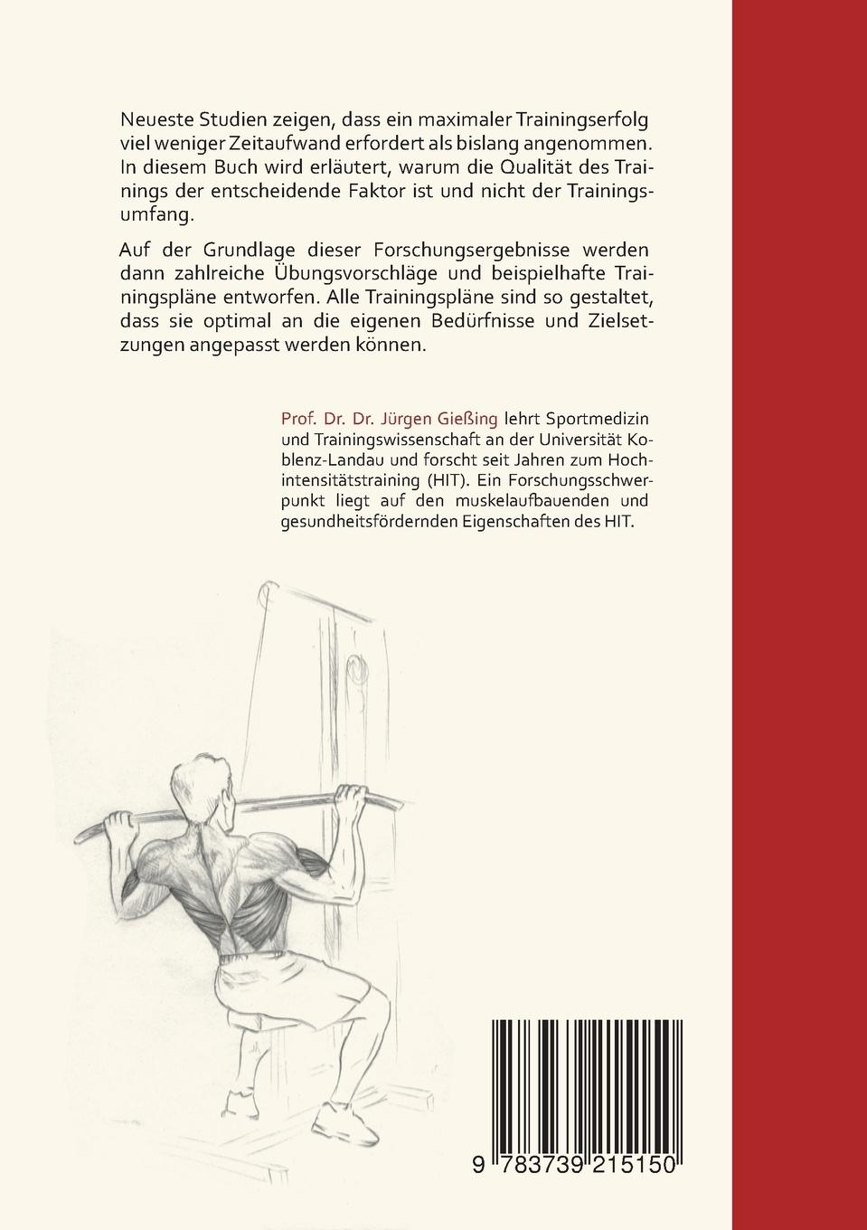 Rückseitencover Muskeln in Minuten