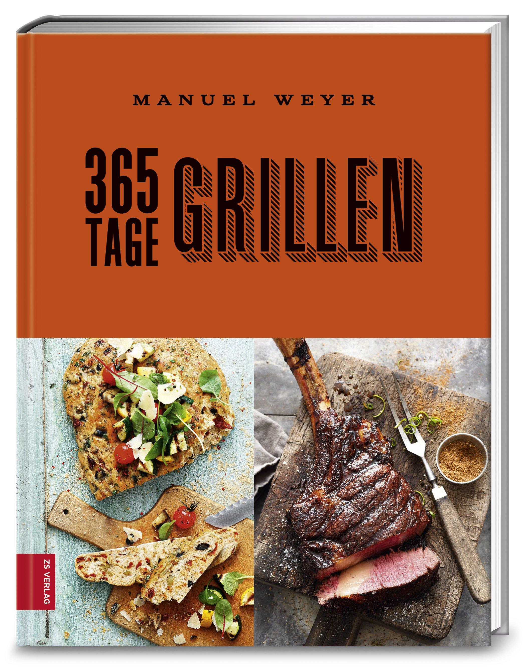 Vorderes Coverbild 365 Tage Grillen