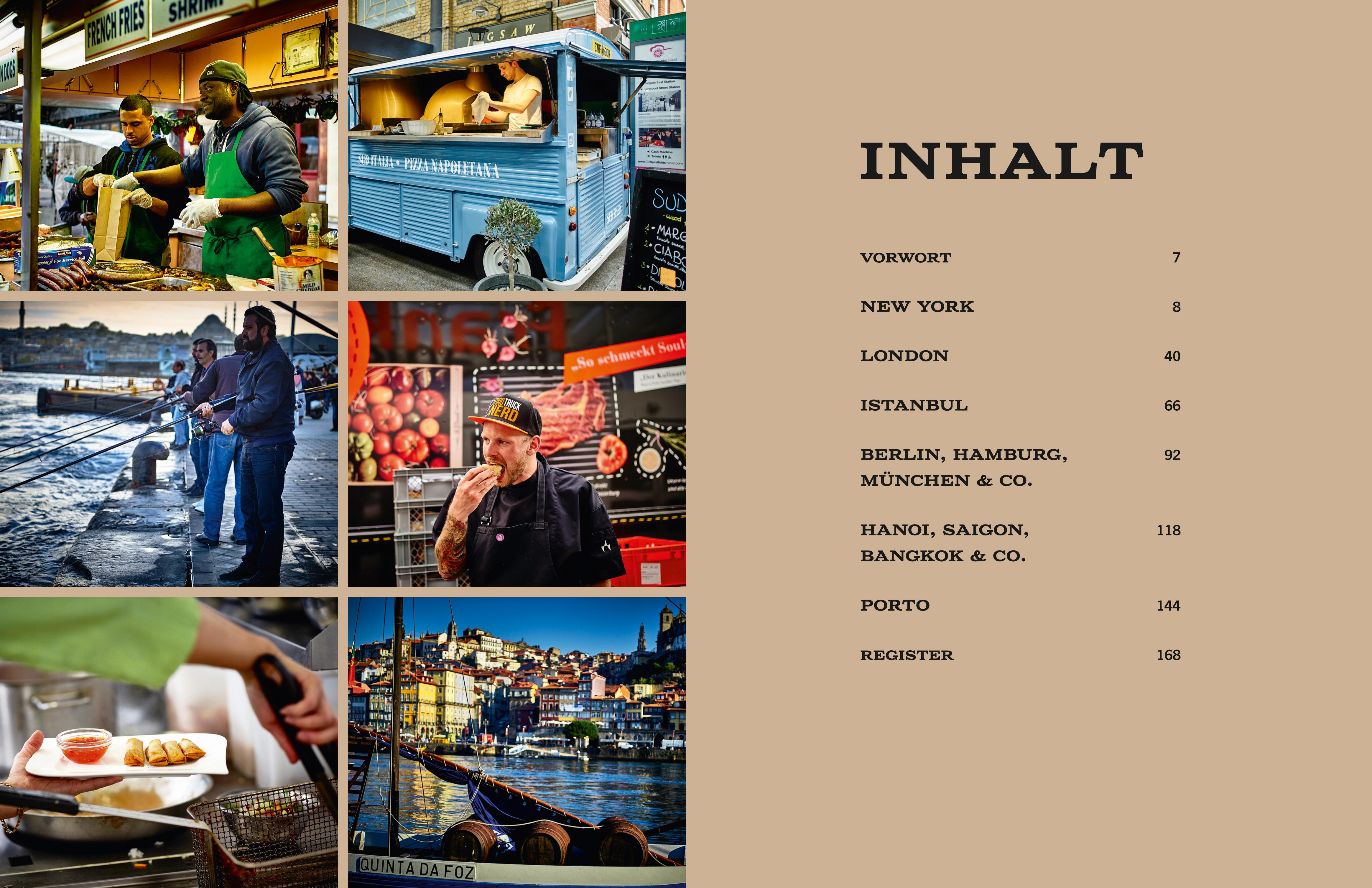 Beispielinhalt (Bild) Eat on the Street