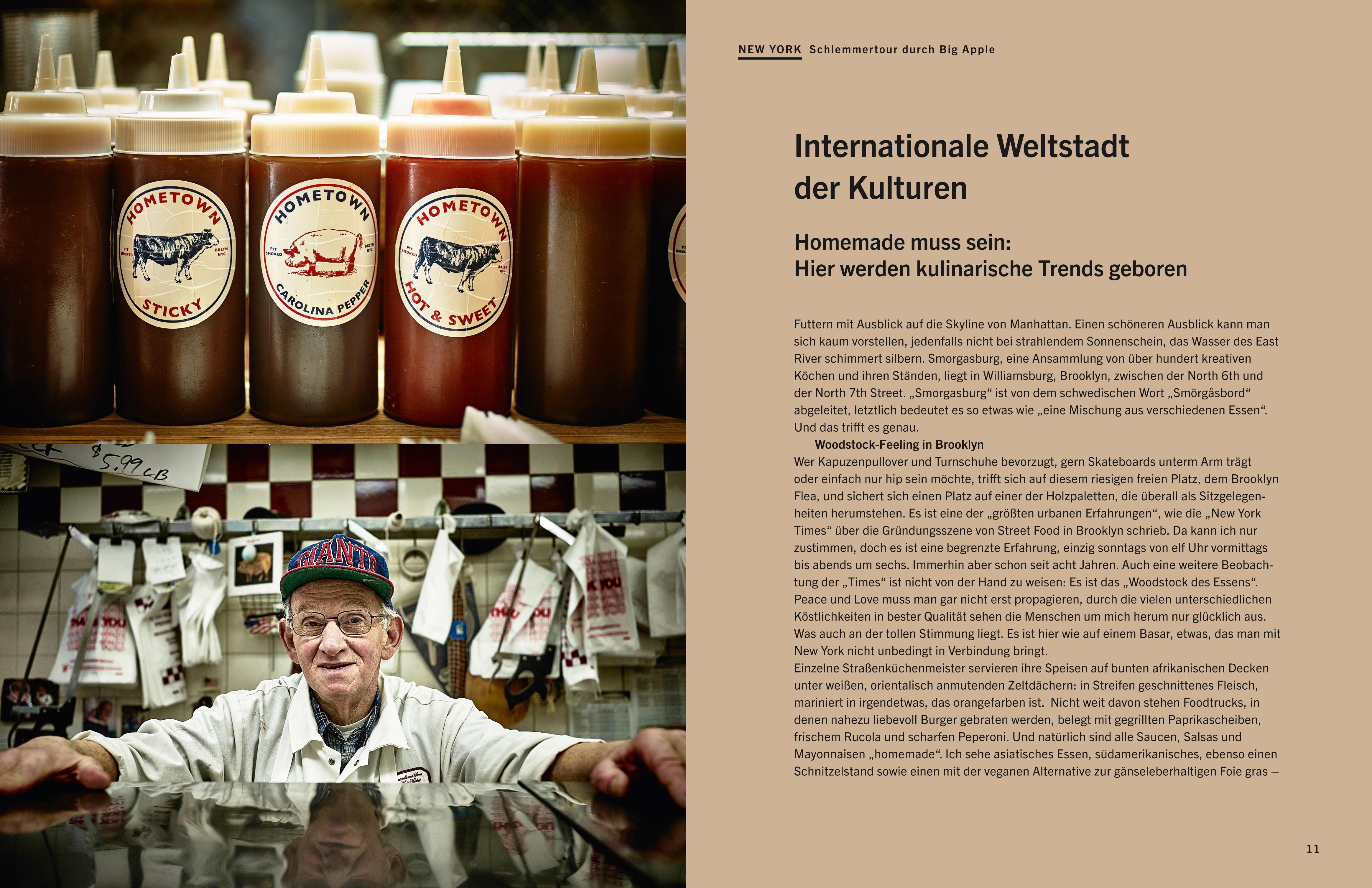 Beispielinhalt (Bild) Eat on the Street