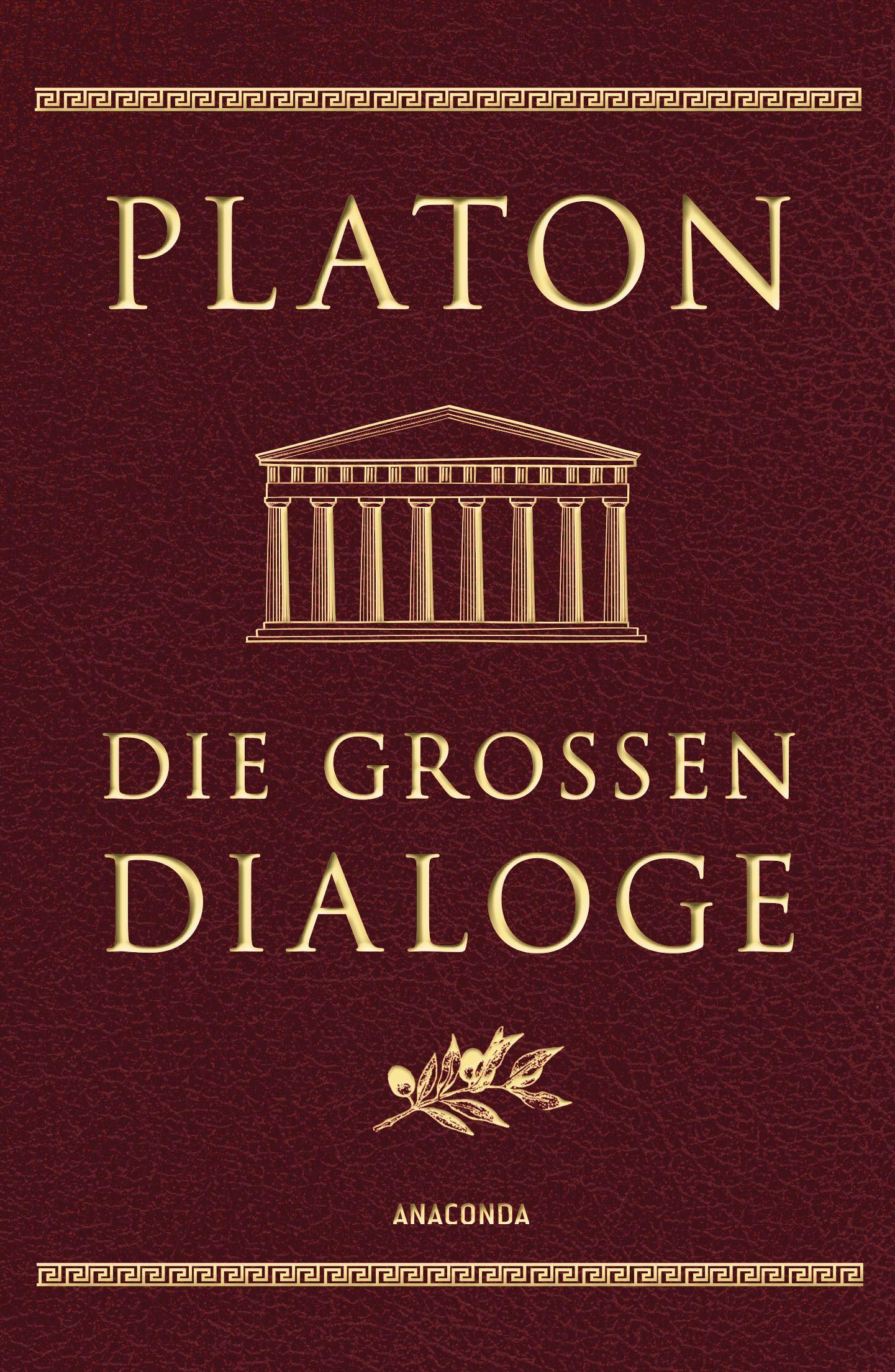 Vorderes Coverbild Die großen Dialoge (Cabra-Lederausgabe)