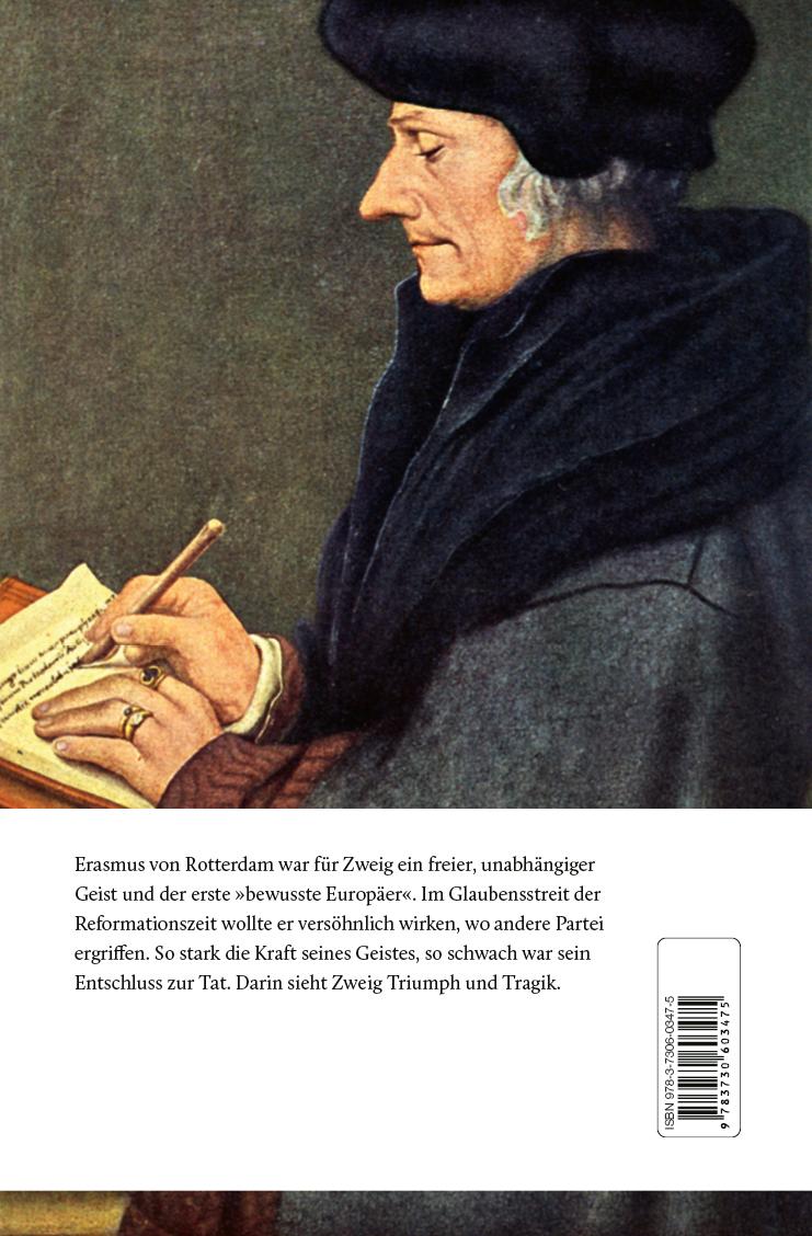 Beispielinhalt (Bild) Triumph und Tragik des Erasmus von Rotterdam