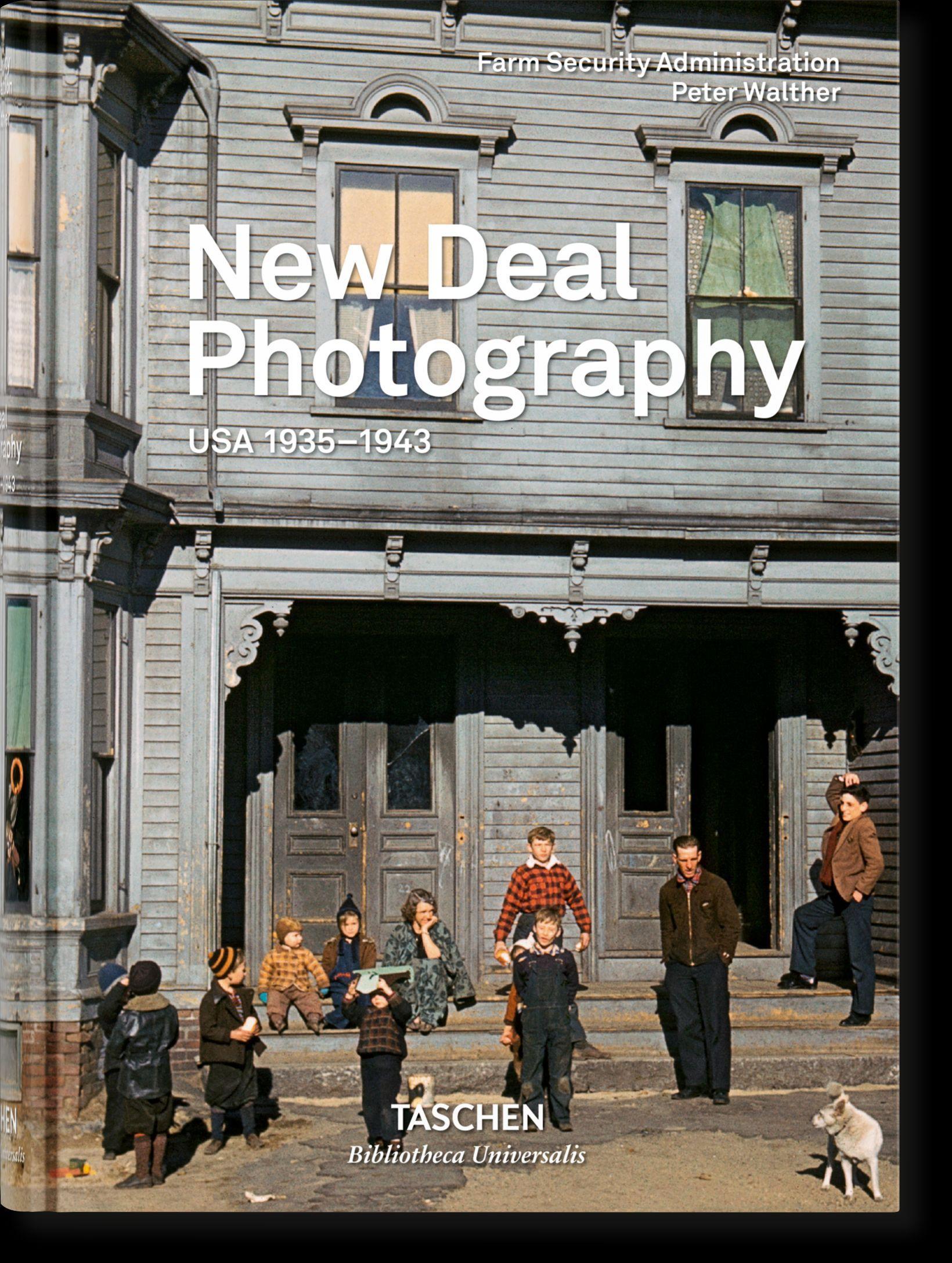 Vorderes Coverbild New Deal Photography. USA 1935-1943