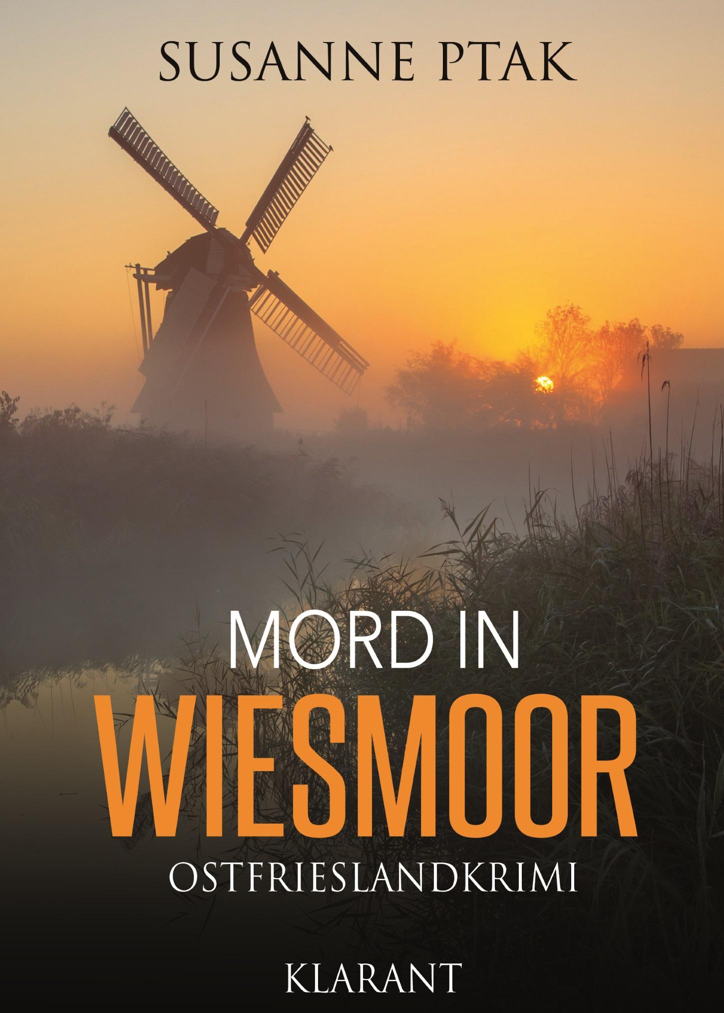 Vorderes Coverbild Mord in Wiesmoor. Ostfrieslandkrimi