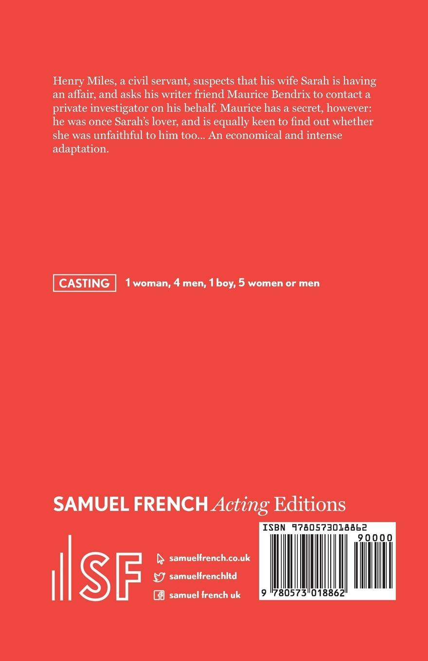 Rückseitencover The End of The Affair