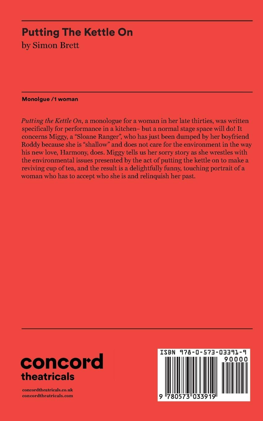 Rückseitencover Putting the Kettle On - A Monologue