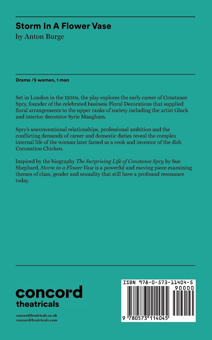 Rückseitencover Storm in a Flower Vase