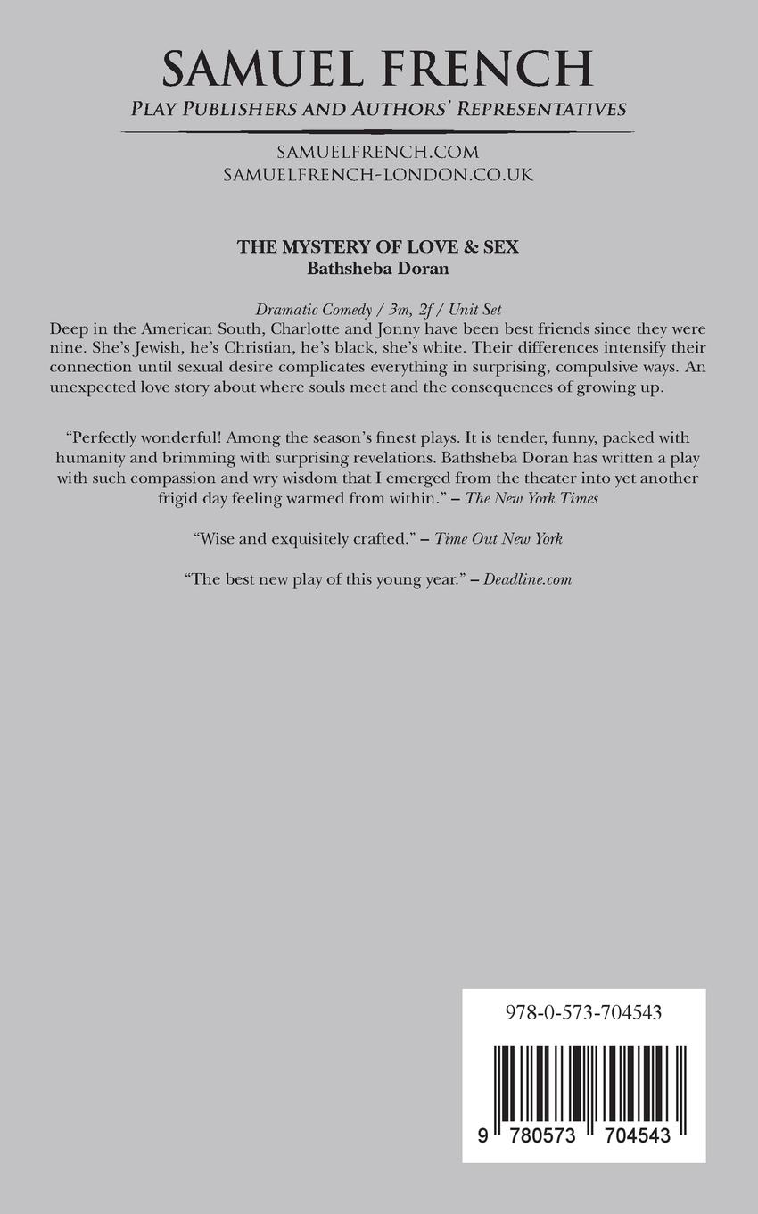 Rückseitencover The Mystery of Love & Sex