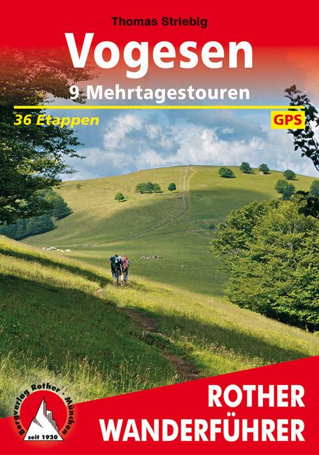 Vorderes Coverbild Vogesen - 9 Mehrtagestouren