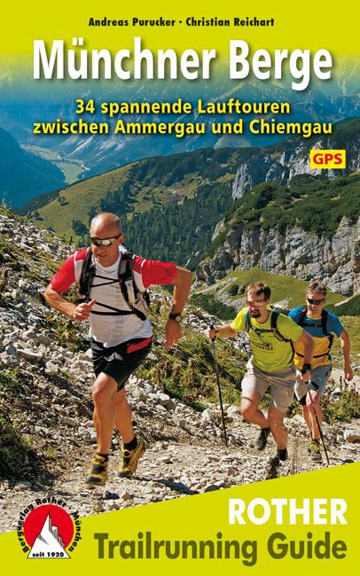 Vorderes Coverbild Trailrunning Guide Münchner Berge