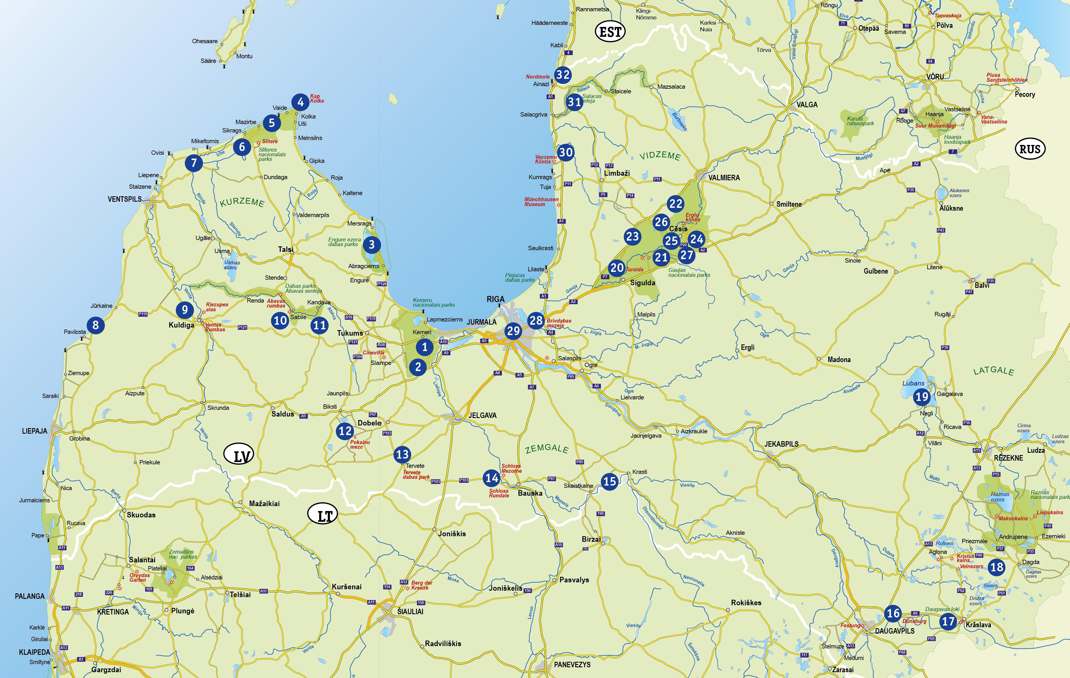 Beispielinhalt (Bild) Lettland