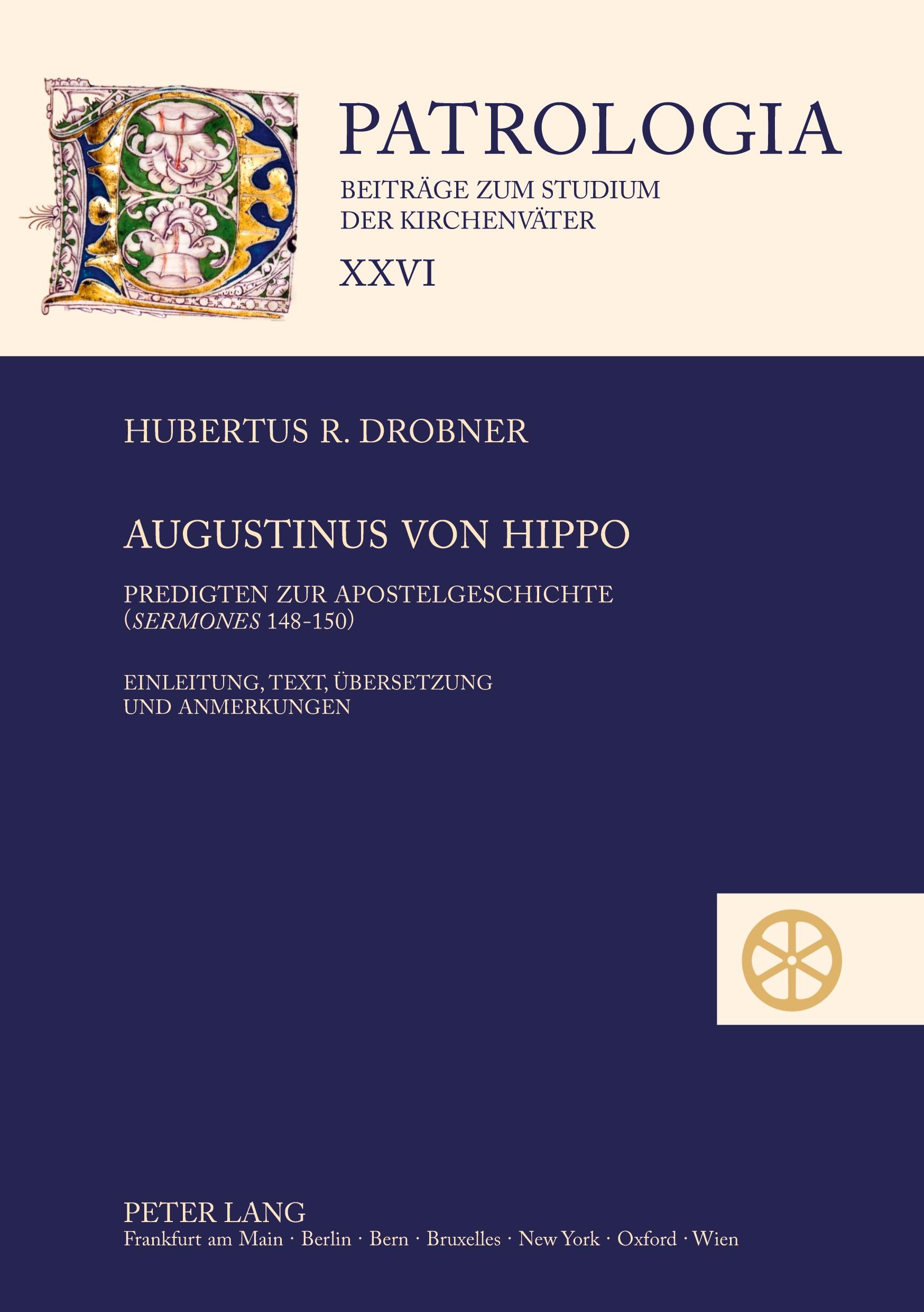 Vorderes Coverbild Augustinus von Hippo