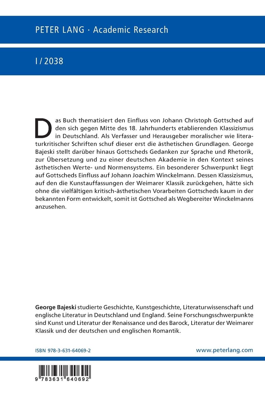Rückseitencover «Praeceptor Germaniae»