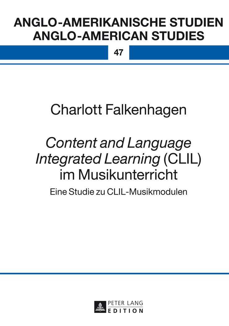 Vorderes Coverbild 'Content and Language Integrated Learning' (CLIL) im Musikunterricht