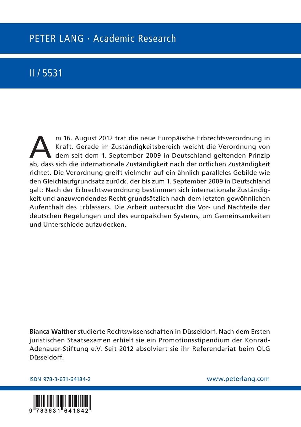 Rückseitencover Der Gleichlaufgrundsatz - Abkehr oder Rückkehr?