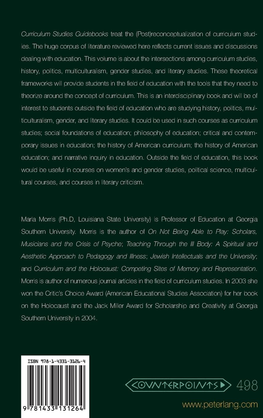 Rückseitencover Curriculum Studies Guidebooks