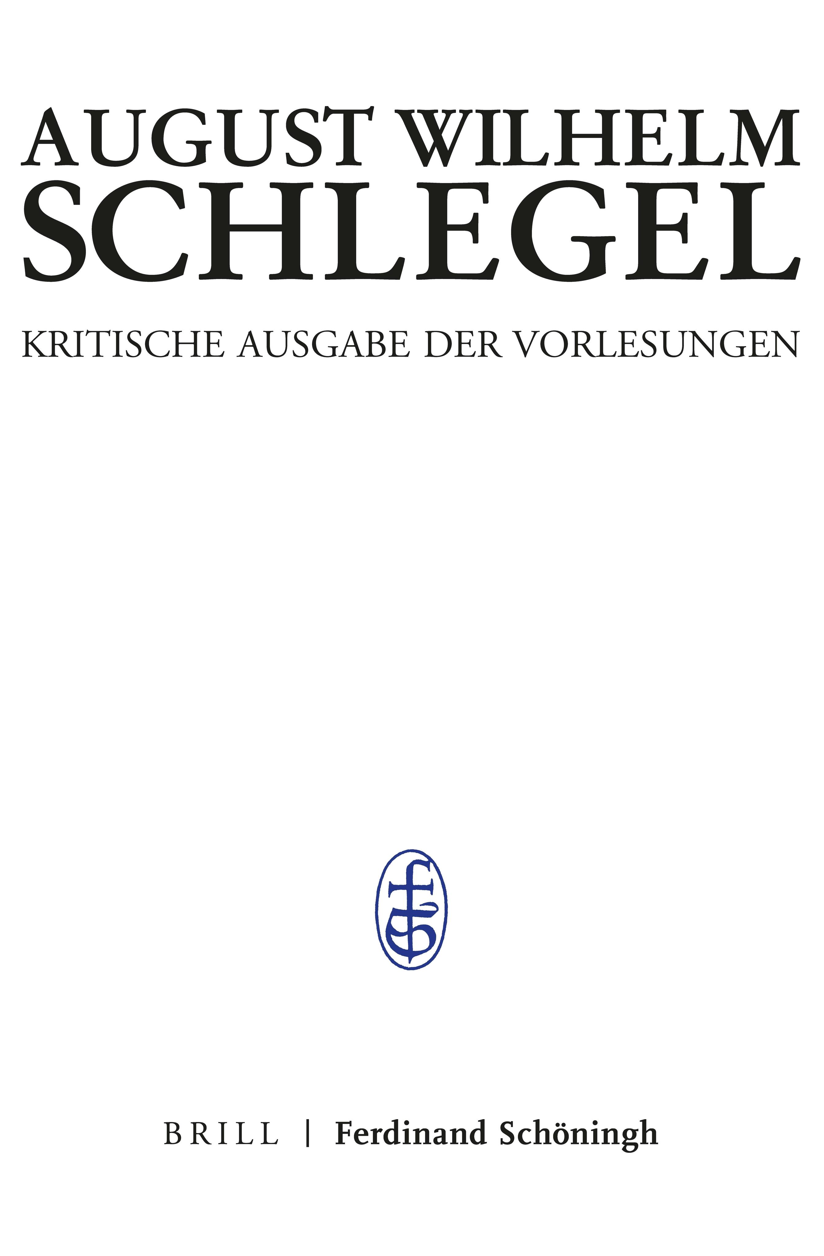 Vorderes Coverbild Bonner Vorlesungen I