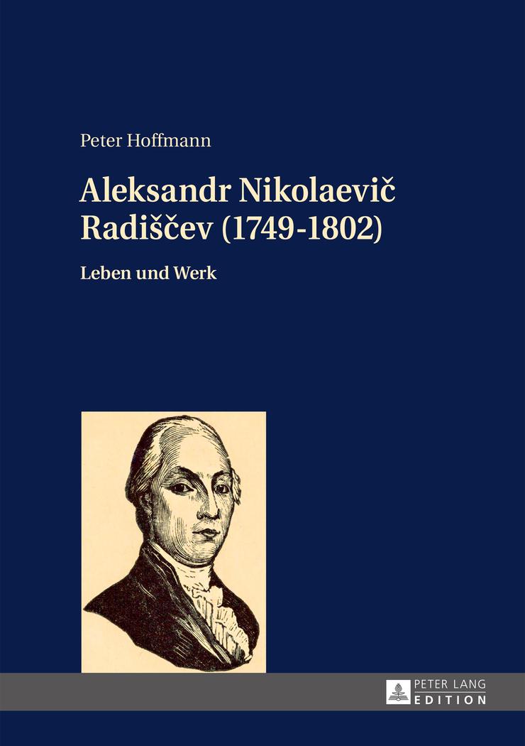 Vorderes Coverbild Aleksandr Nikolaevi¿ Radi¿¿ev (1749-1802)