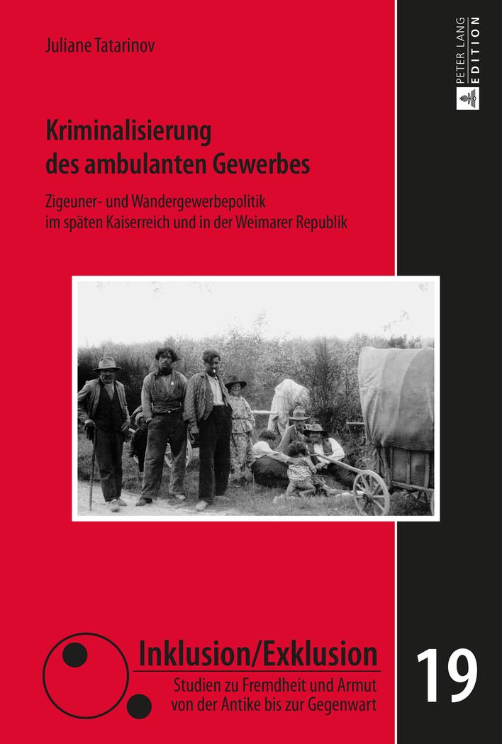 Vorderes Coverbild Kriminalisierung des ambulanten Gewerbes