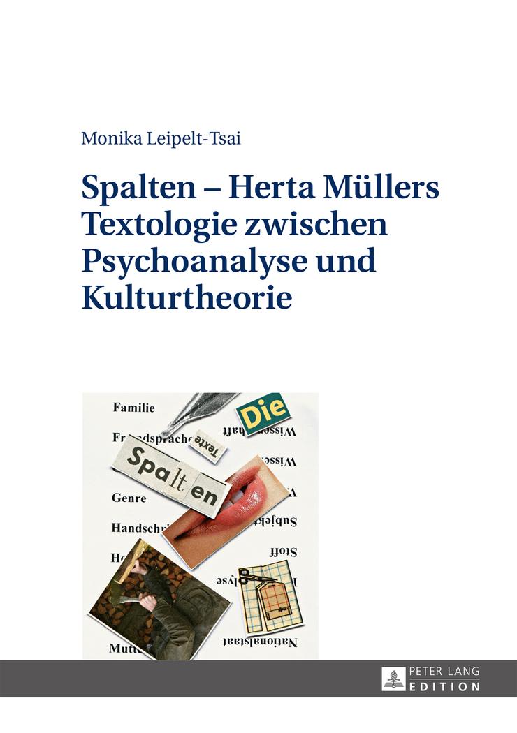 Vorderes Coverbild Spalten - Herta Müllers Textologie zwischen Psychoanalyse und Kulturtheorie