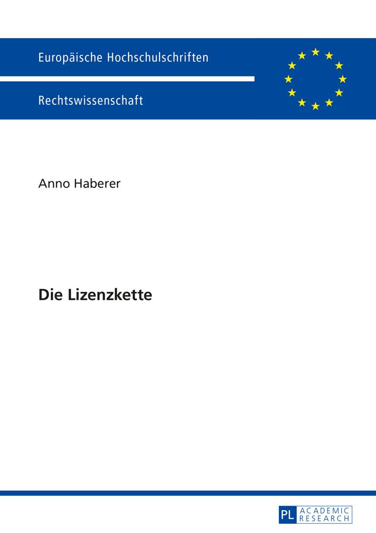 Vorderes Coverbild Die Lizenzkette