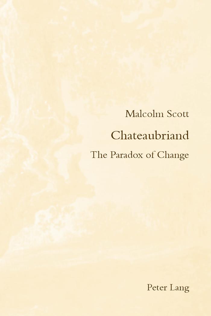 Vorderes Coverbild Chateaubriand