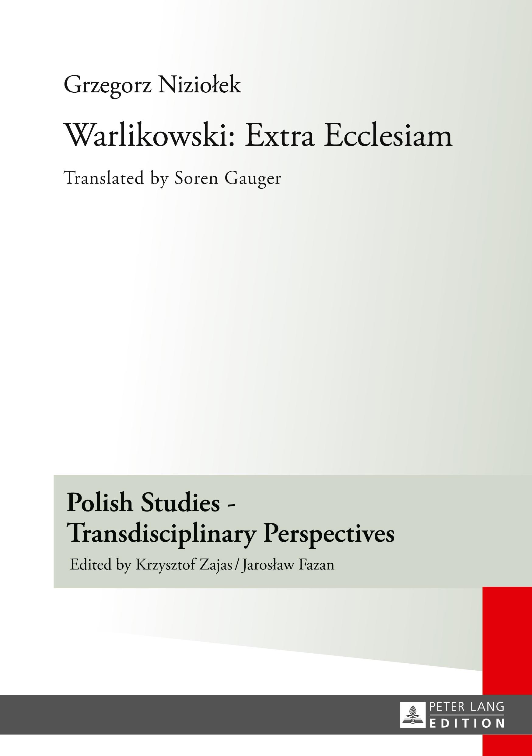 Vorderes Coverbild Warlikowski: Extra Ecclesiam