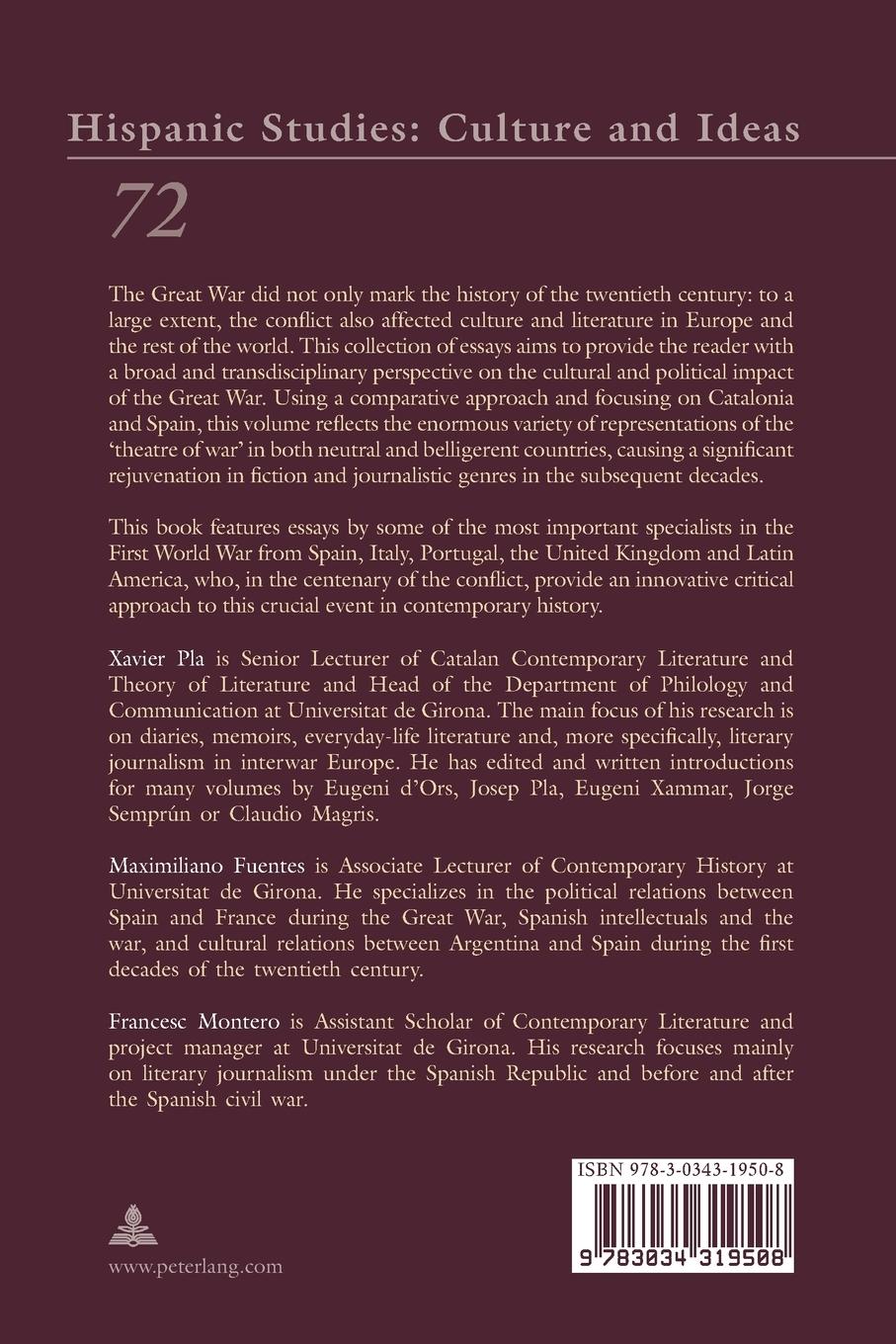 Rückseitencover A Civil War of Words