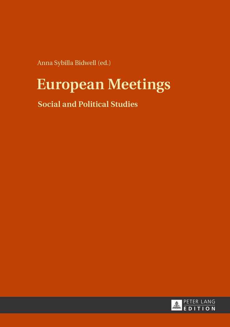 Vorderes Coverbild European Meetings