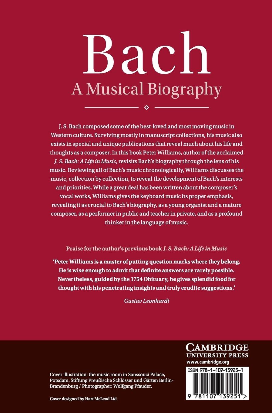 Rückseitencover Bach