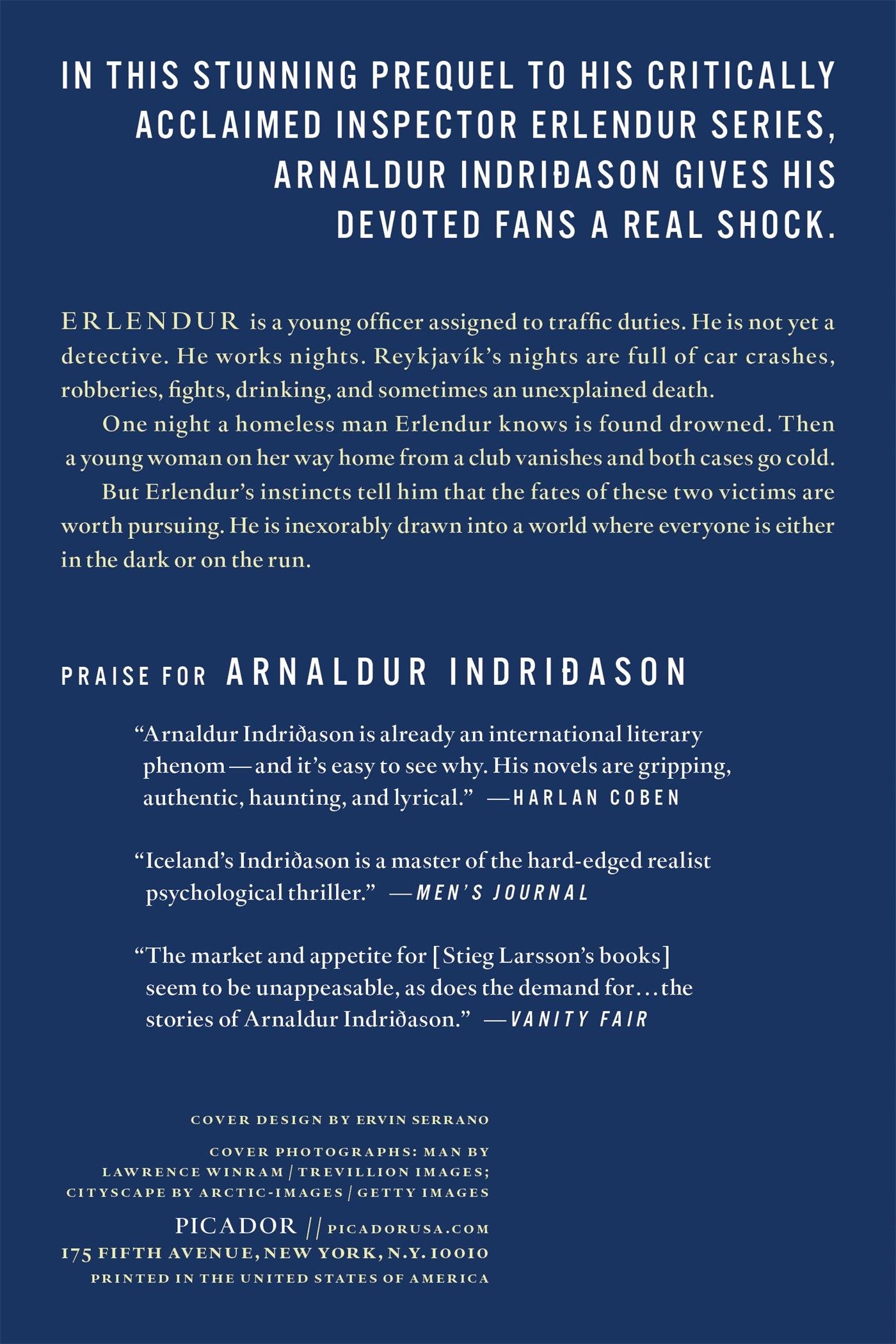 Rückseitencover Reykjavik Nights