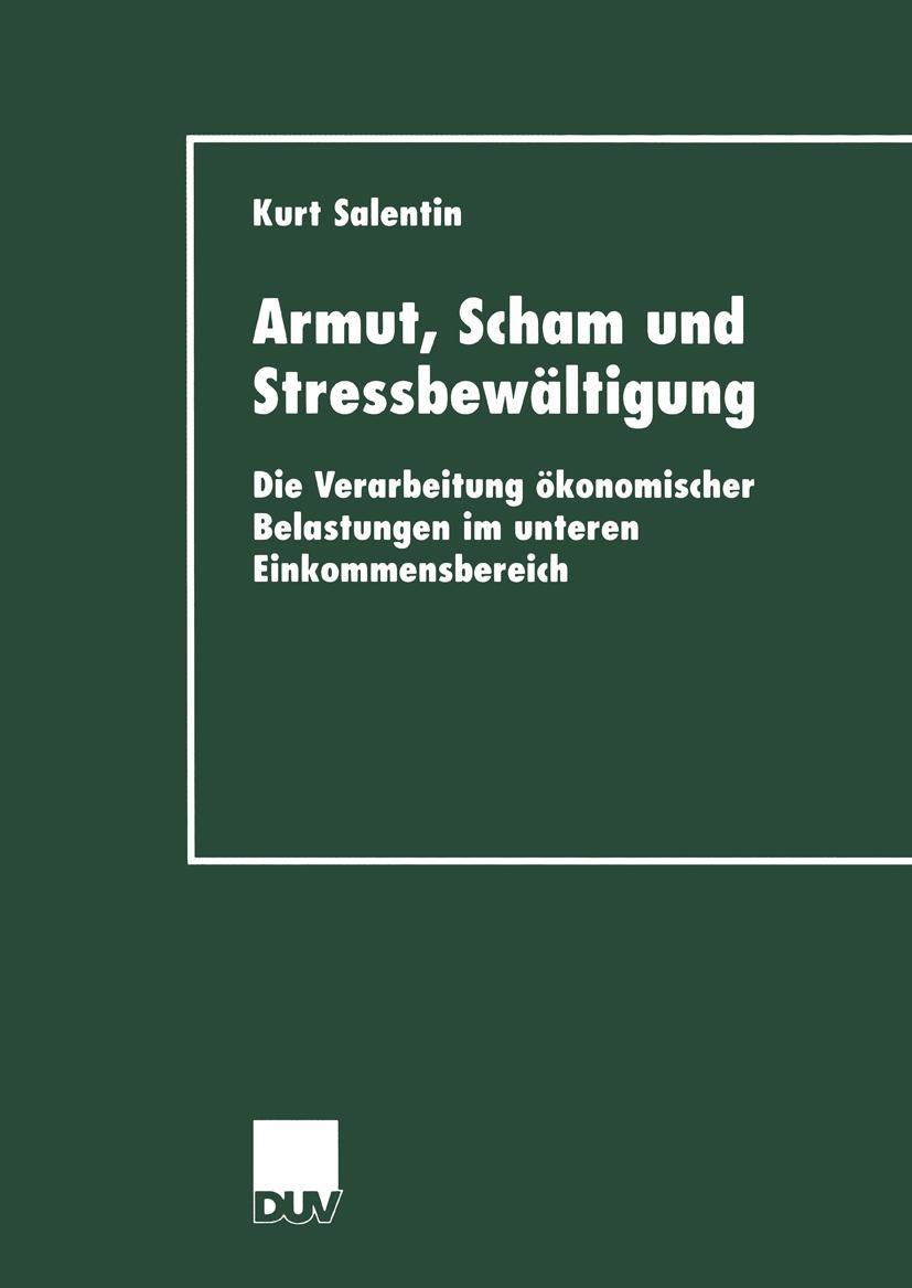Vorderes Coverbild Armut, Scham und Stressbewältigung