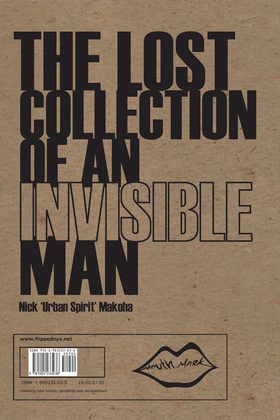 Rückseitencover Lost Collection of an Invisible Man