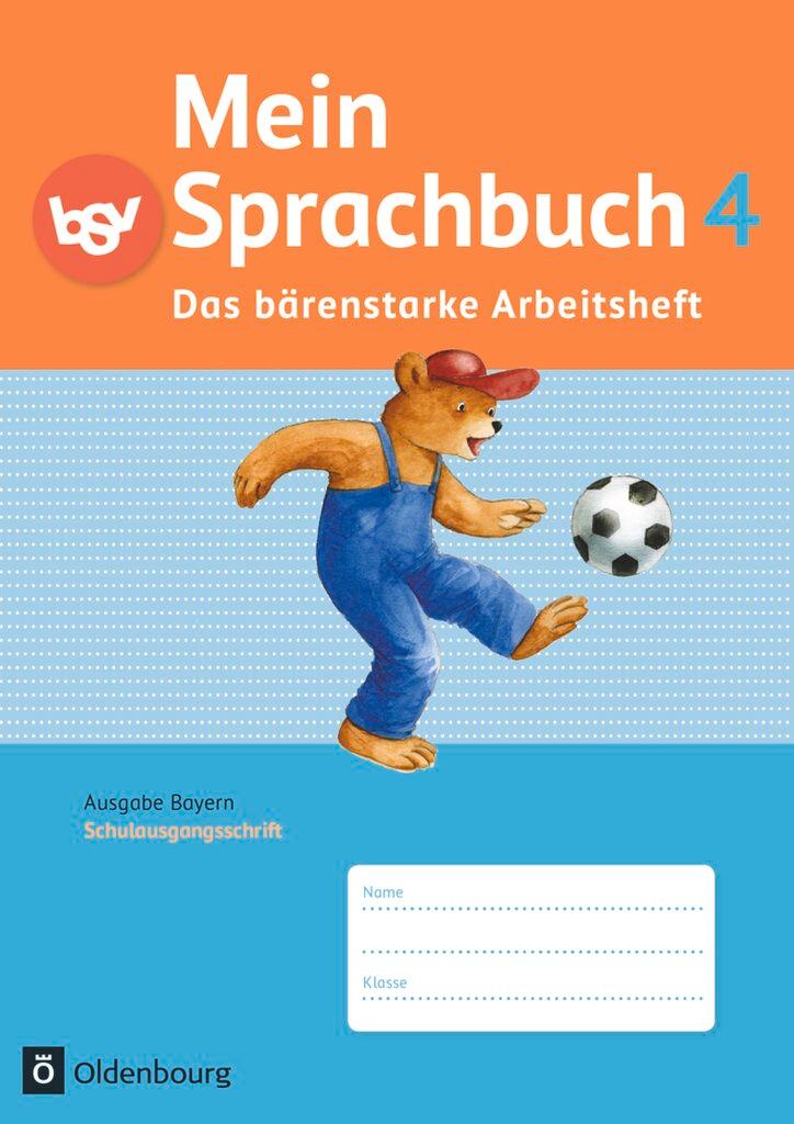 Vorderes Coverbild Mein Sprachbuch 4. Jahrgangsstufe. Arbeitsheft in Schulausgangsschrift. Ausgabe Bayern