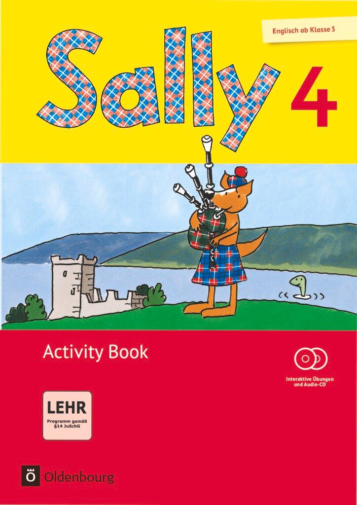 Vorderes Coverbild Sally 4. Schuljahr. Activity Book mit CD-ROM, CD und Portfolioheft. Allgemeine Ausgabe (Neubearbeitung) - Englisch ab Klasse 3