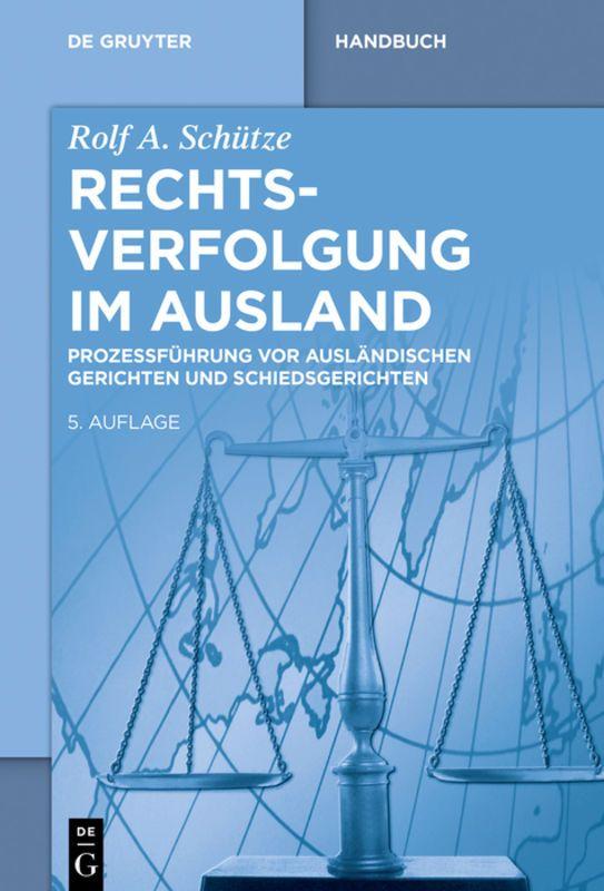 Vorderes Coverbild Rechtsverfolgung im Ausland