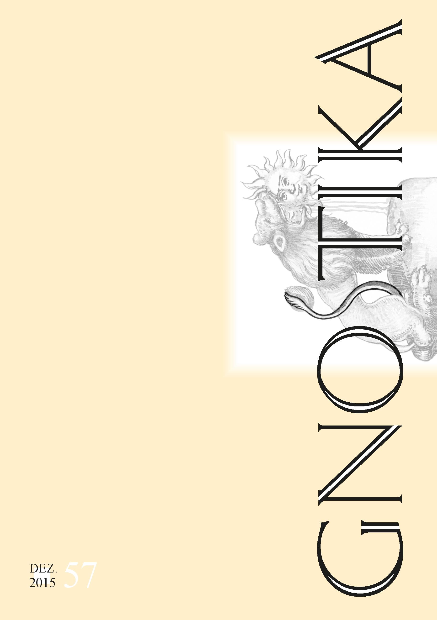 Vorderes Coverbild Gnostika 57