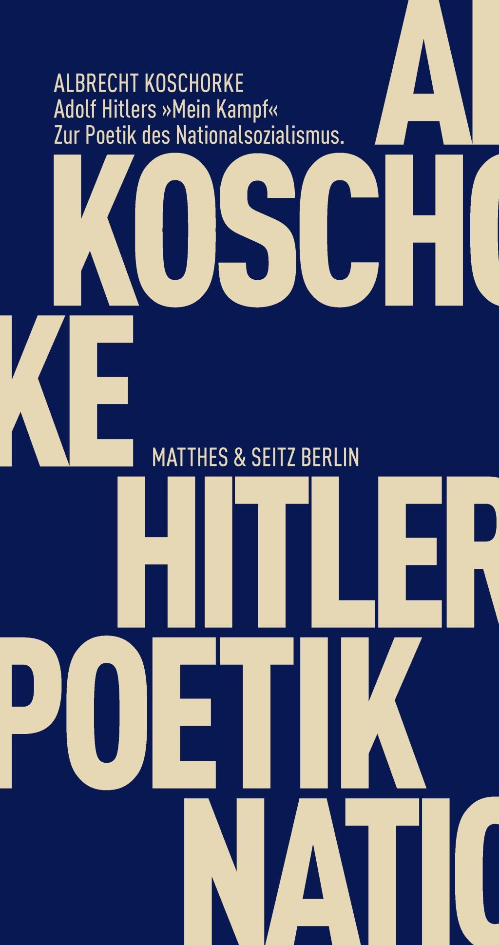 Vorderes Coverbild Adolf Hitlers »Mein Kampf«