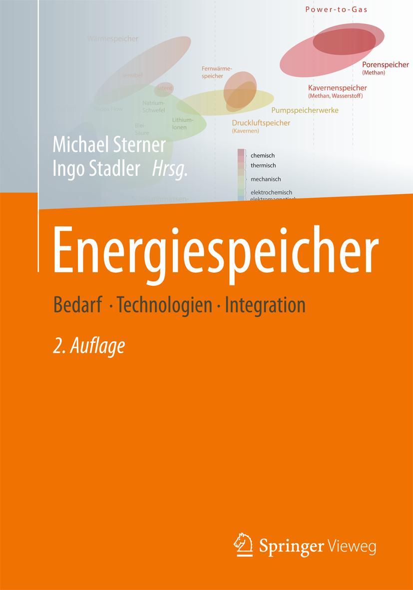 Vorderes Coverbild Energiespeicher - Bedarf, Technologien, Integration