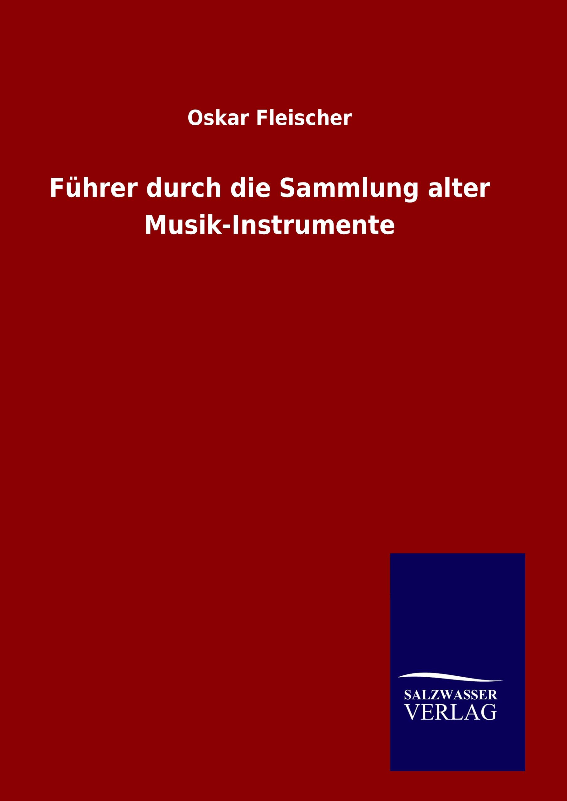 Vorderes Coverbild Führer durch die Sammlung alter Musik-Instrumente